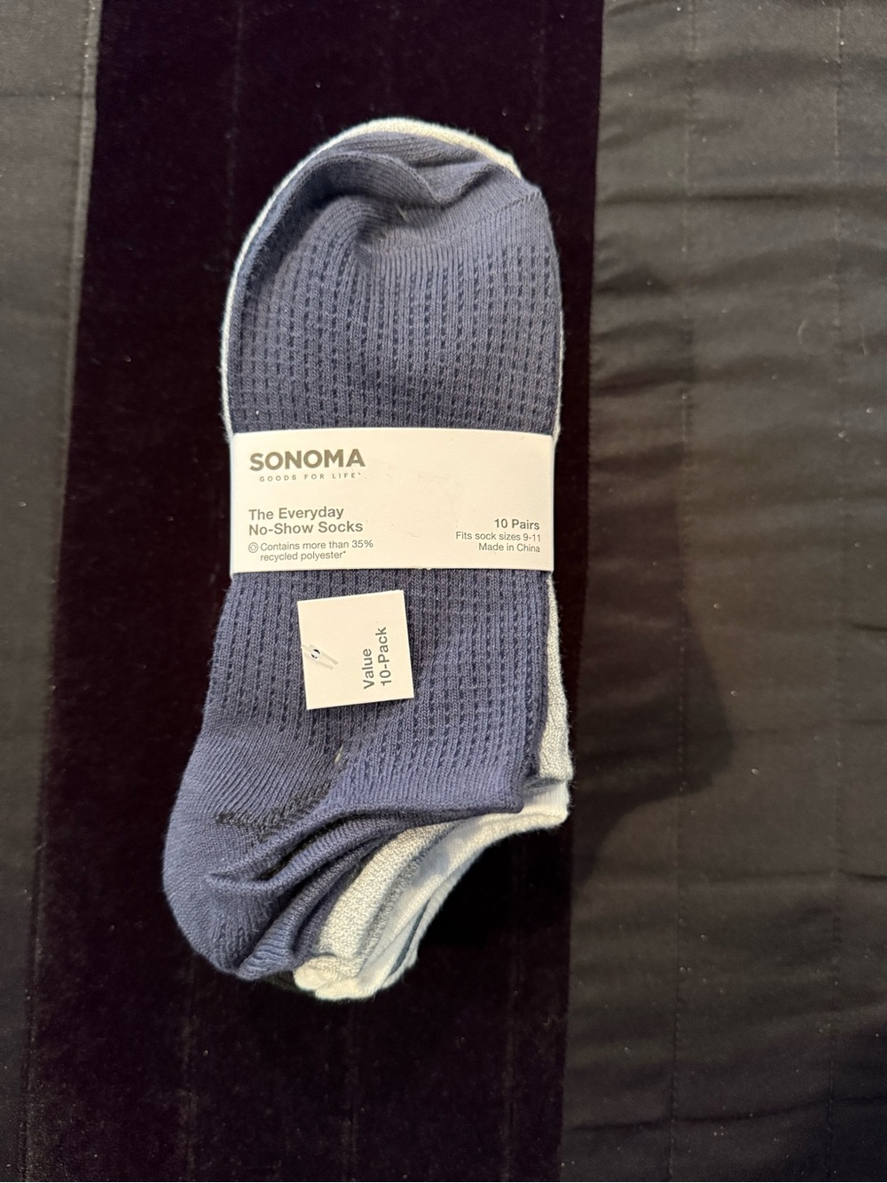 10-Pack SONOMA Everyday No-Show Socks